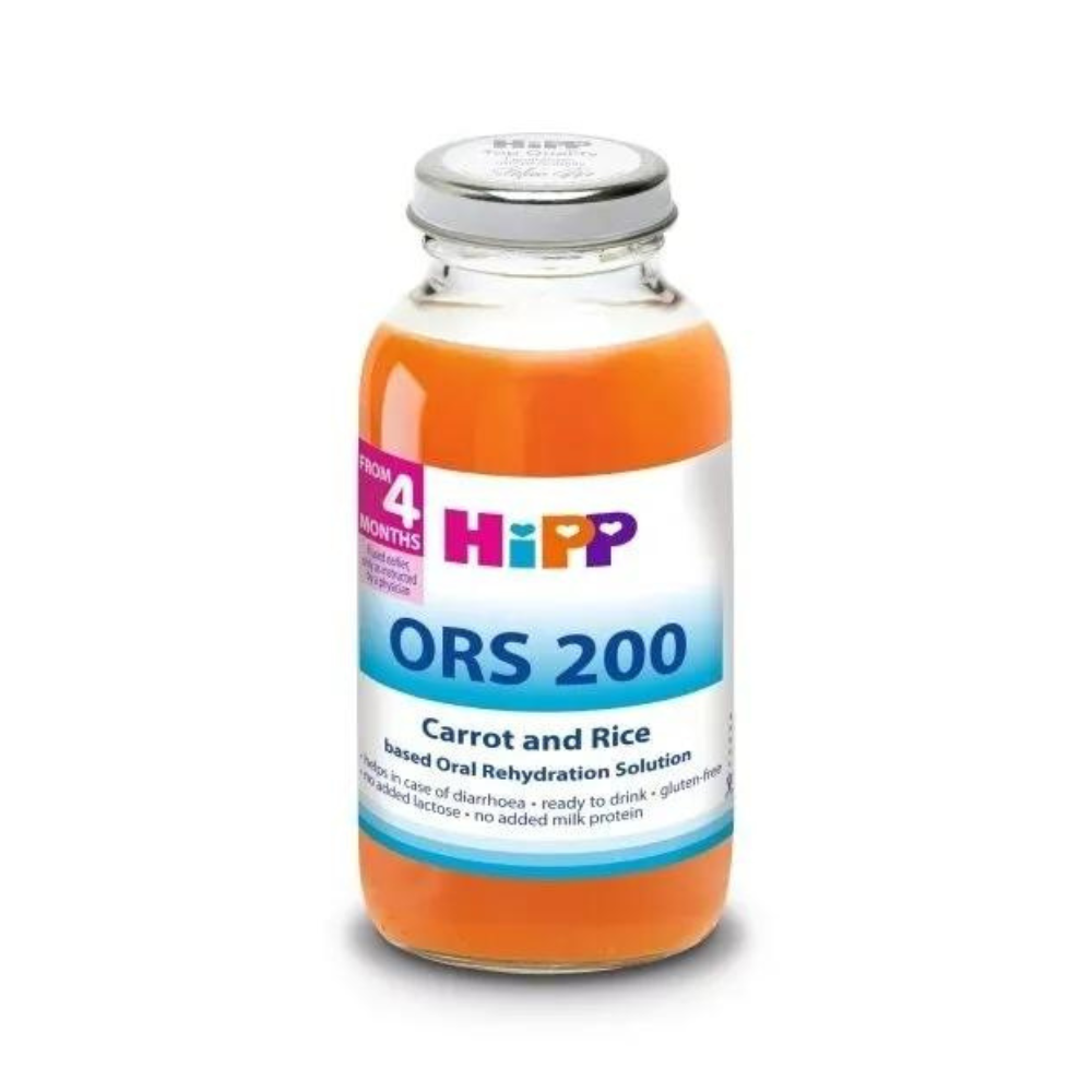 HiPP Carrot & Rice ORS 200 Rehydrating Solution