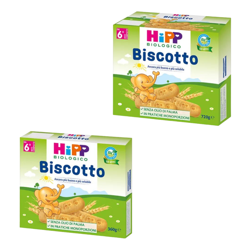 Hipp Organic Multigrain Baby Biscuit - 2 Sizes