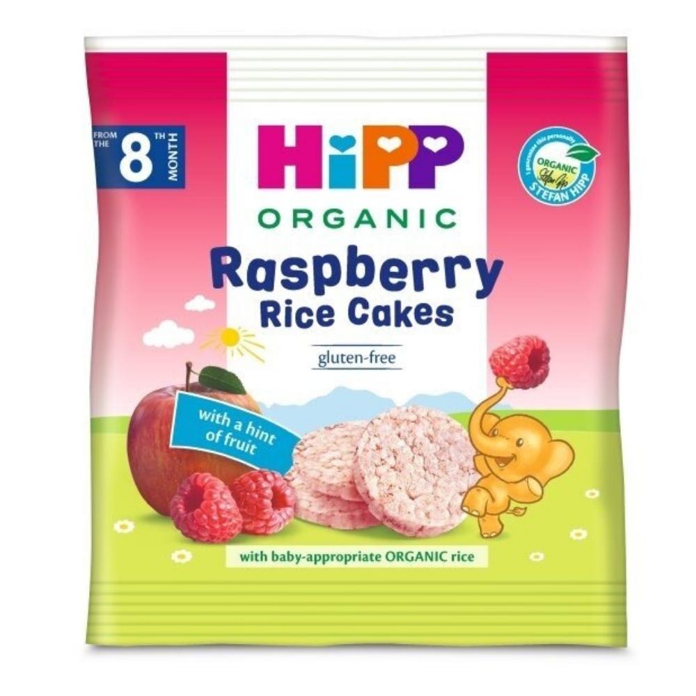 Hipp raspberry rice cake