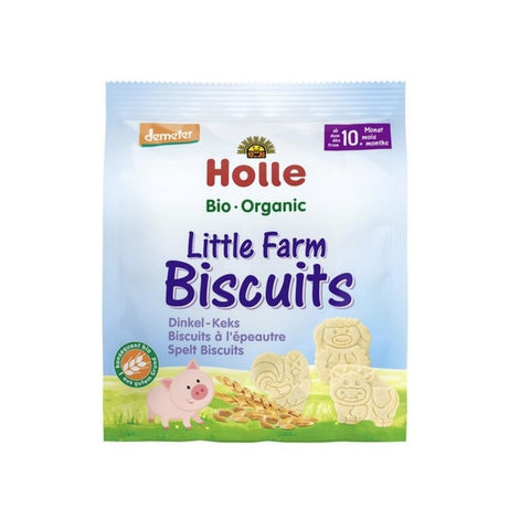 Holle Organic Little Farm Biscuits Spelt Cookie - 100g