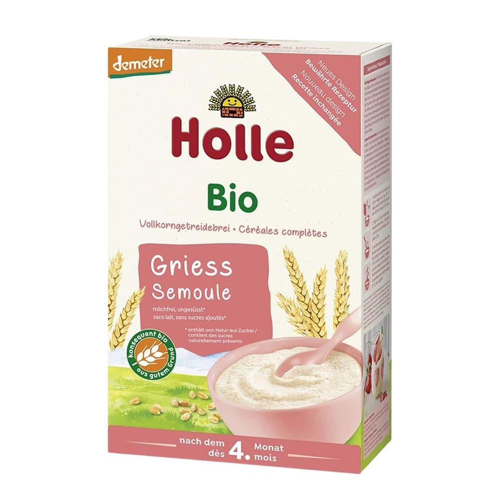 Holle Organic Wholegrain Semolina Porridge