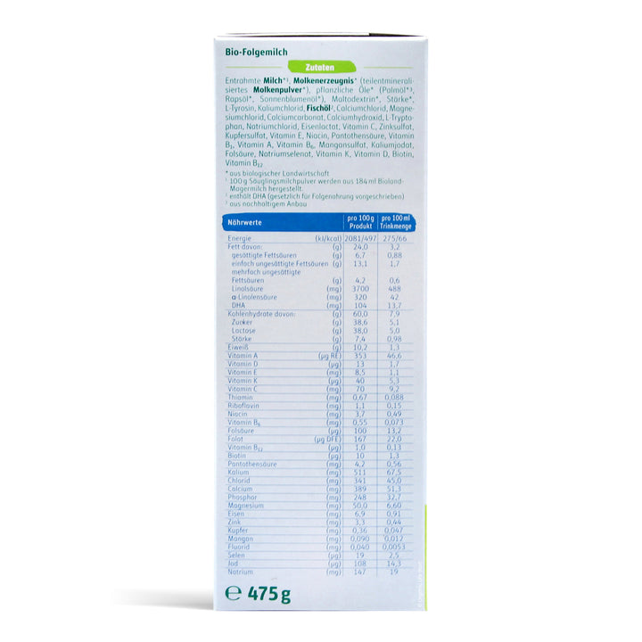 Lebenswert Organic baby Formula Stage 3
