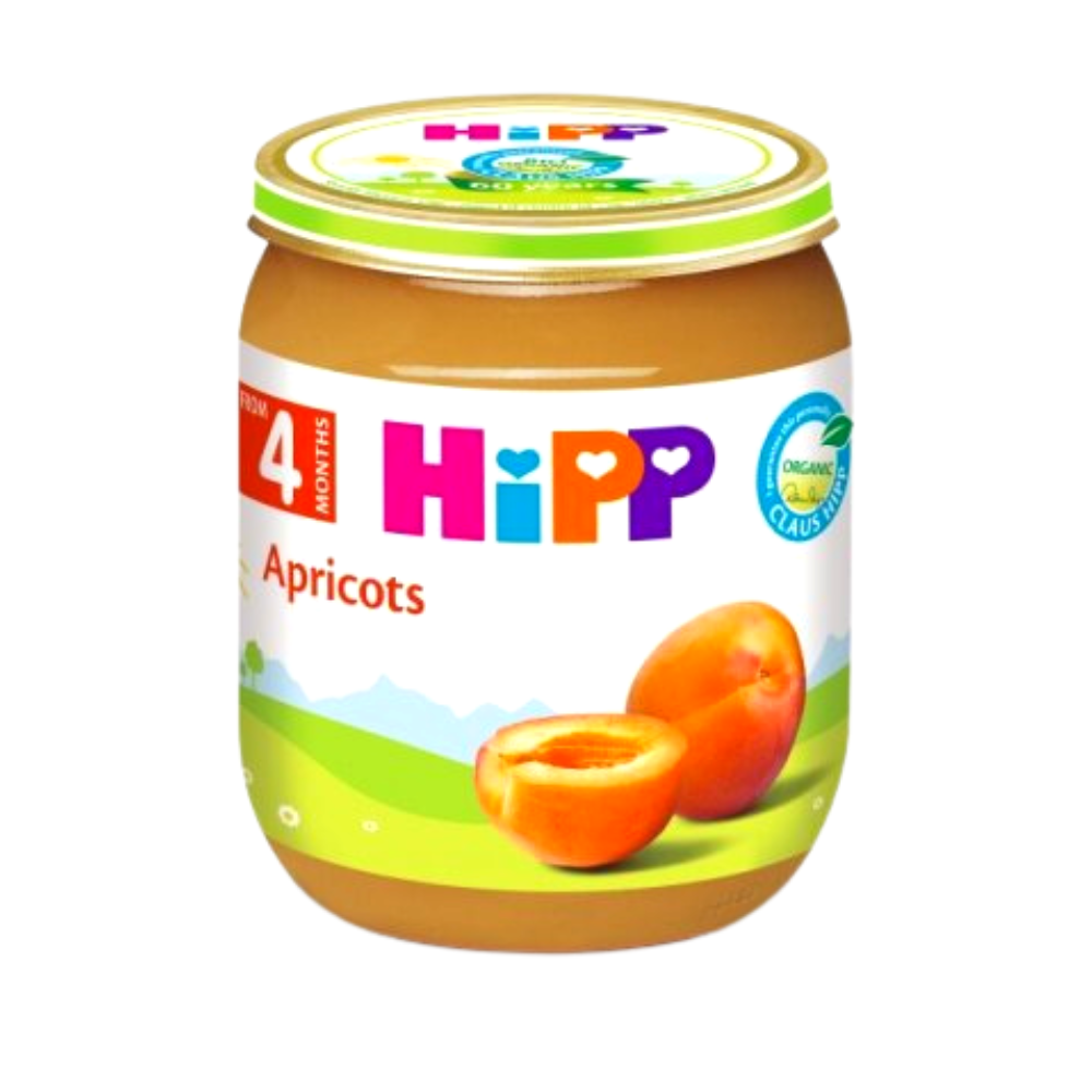 Organic Apricot Puree Jar