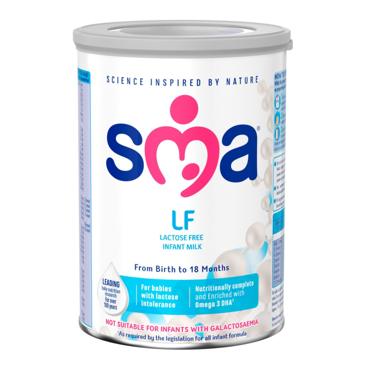 SMA Lactose Free Formula - From Birth to 18 Months
