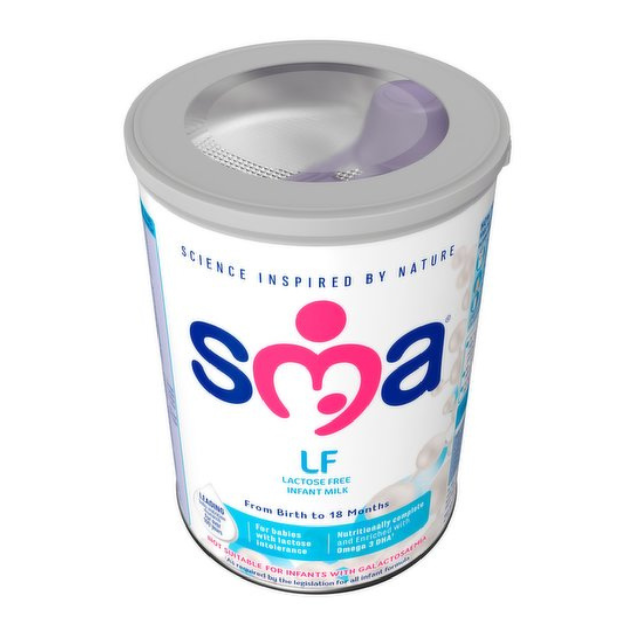 thumbnail image 2 of SMA Lactose Free Infant Formula – From Birth, 430g Tin (Pack Of 2) – Gentle On Tummies, Complete Nutrition 2 of 10