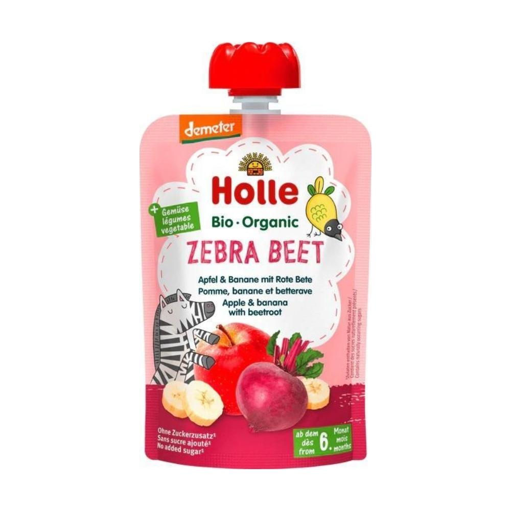 Zebra Beet - Holle Organic Fruit Puree Pouch