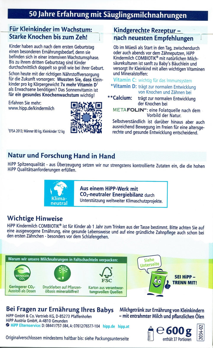 Gipp 1+ Germany Toddler milk 